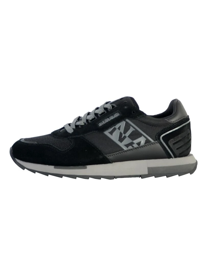 Basket Basse Cuir Napapijri Virtus Noir