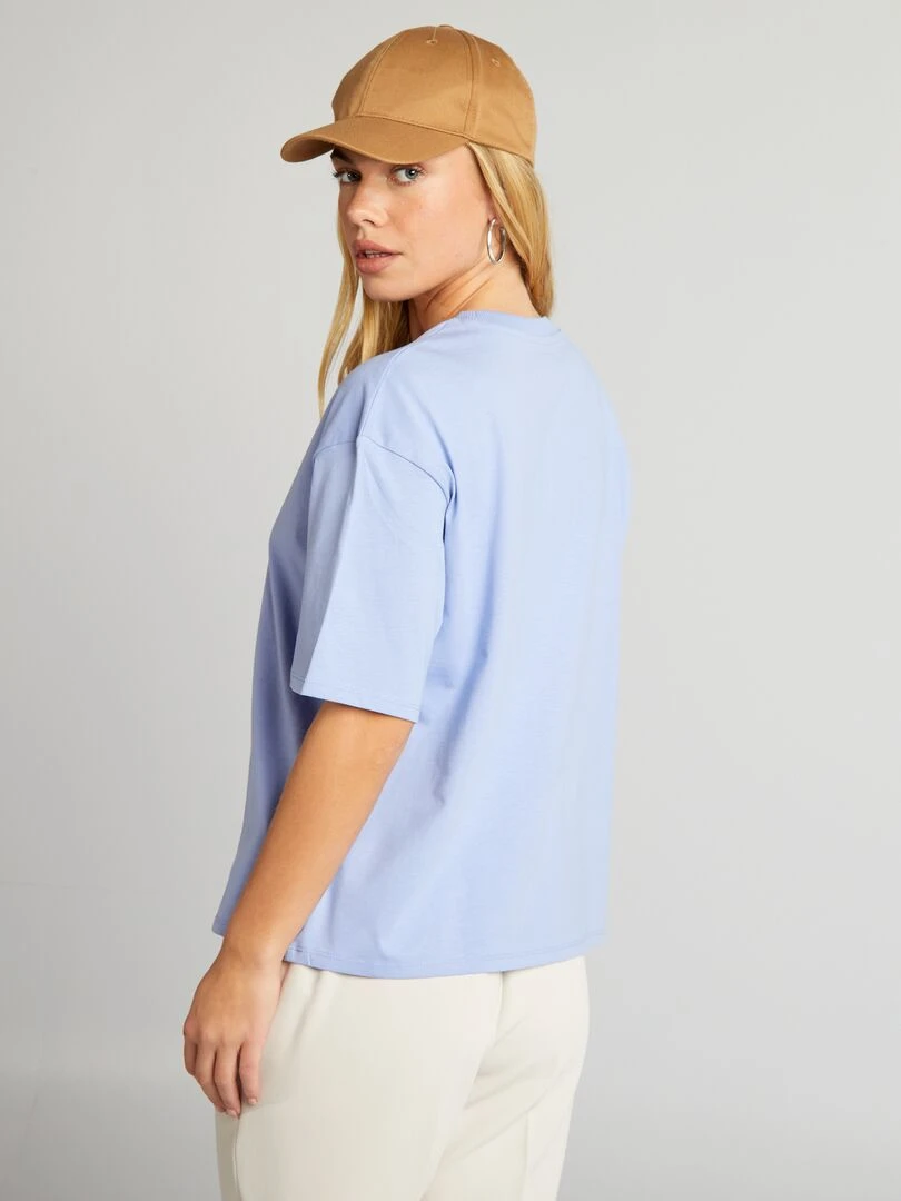 T shirt en maille jersey   Tough Cotton™   violet