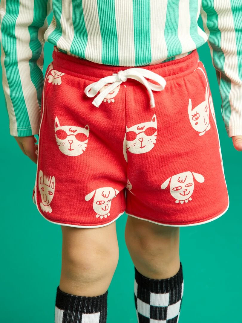 Short à taille élastiquée X Little Bad Wolf   Mixte   ROSE