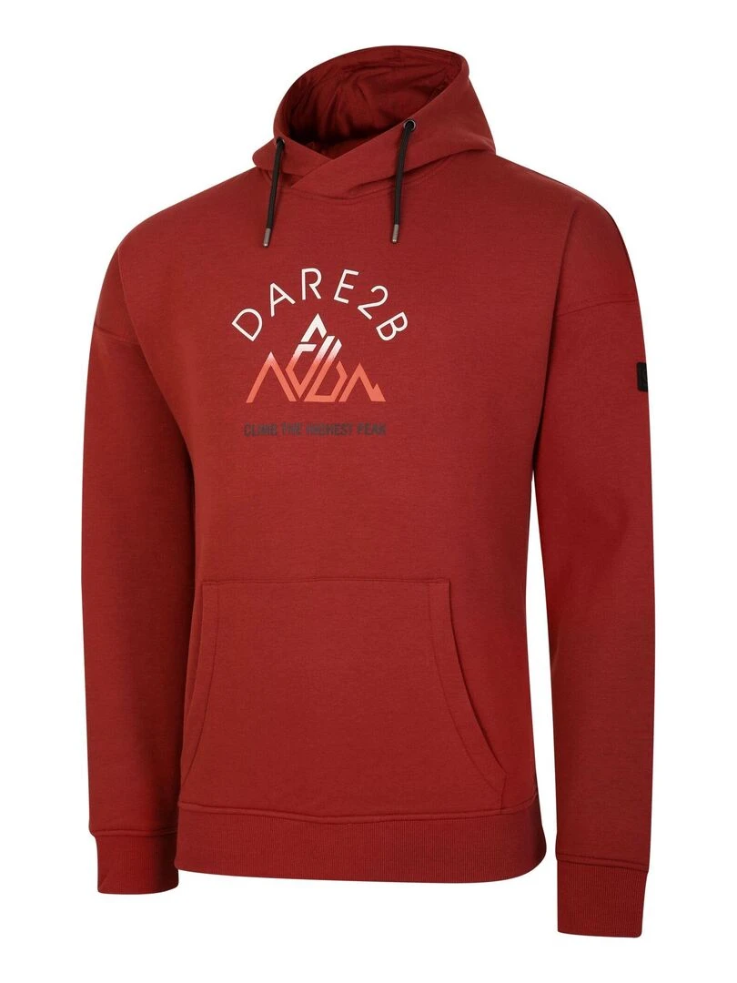 Dare 2B   Sweat à capuche DISTINCTLY   Rouge brique