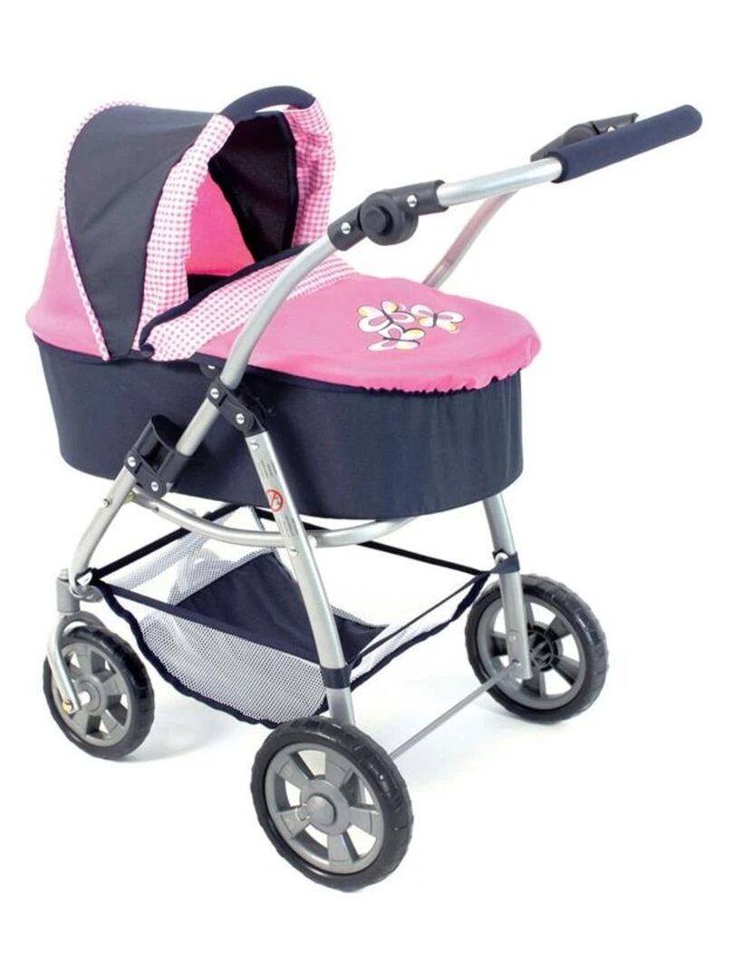La poussette combinée 3 en 1 EMOTION "ALL IN" Marine et rose. N/A