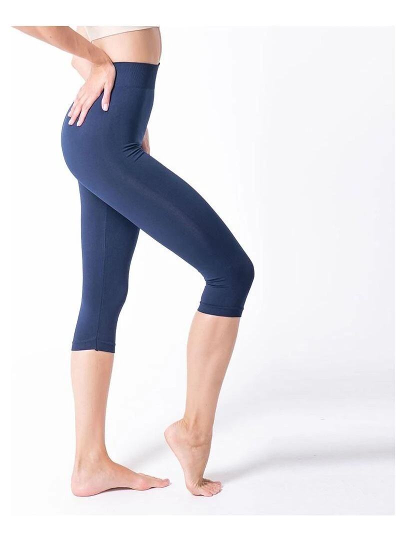 Leggings capri avec fibre Emana Noah Bleu Bleu marine