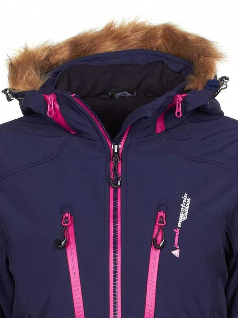 Blouson de ski femme ANADA   Bleu marine