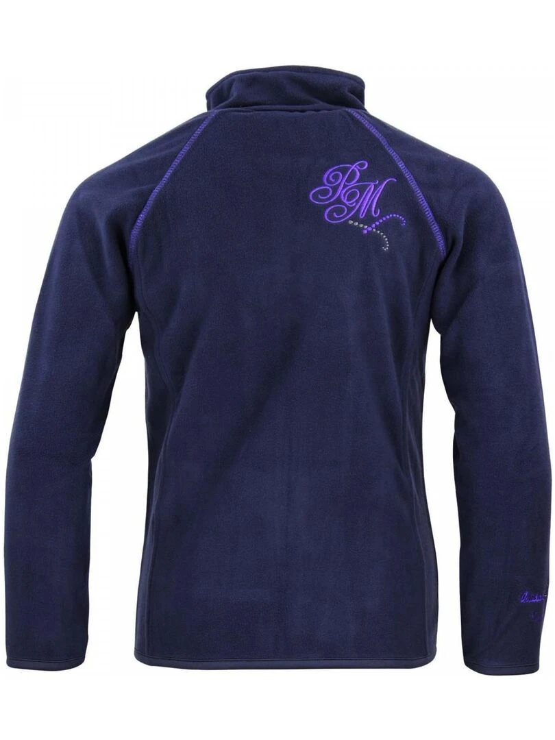 Blouson polaire fille FAFONE PEAK MOUNTAIN Bleu marine