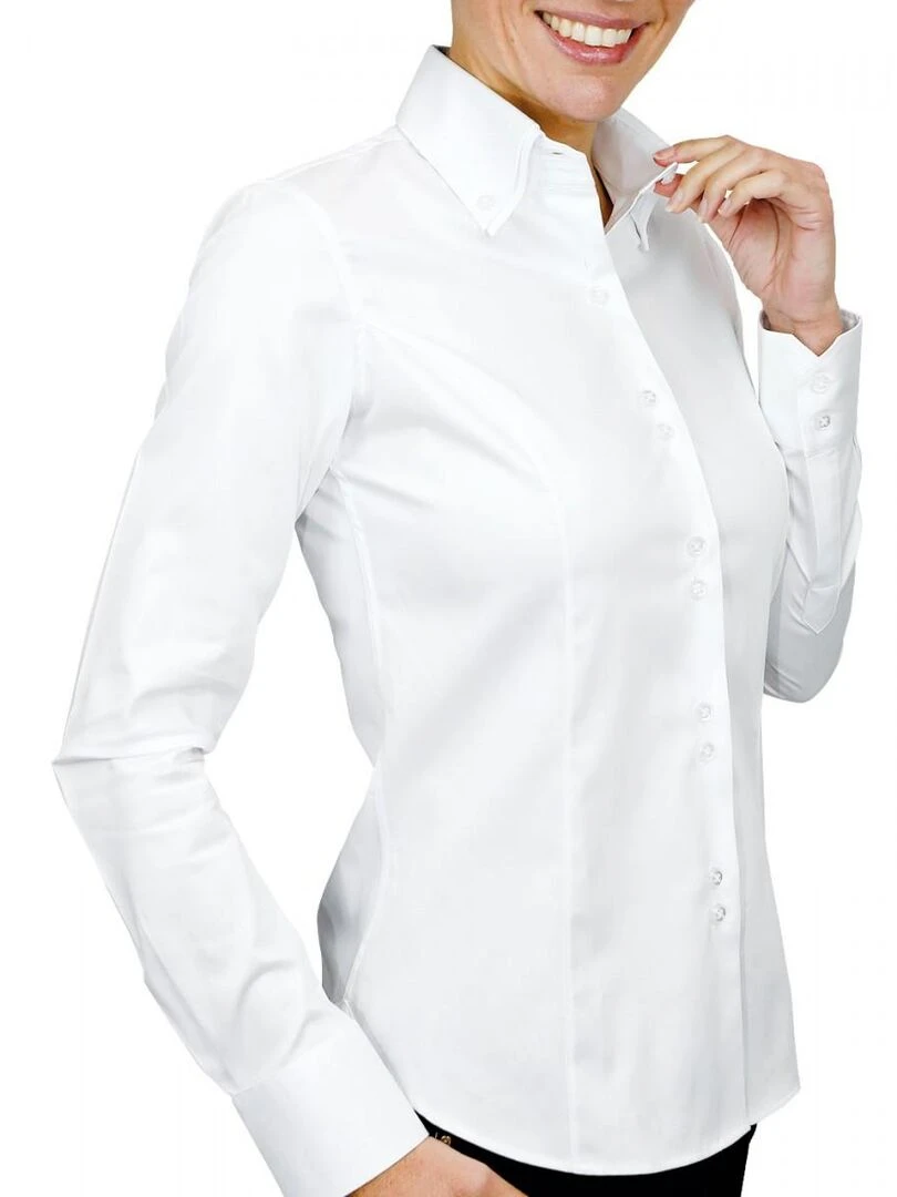 Chemise double col WICHITA Blanc