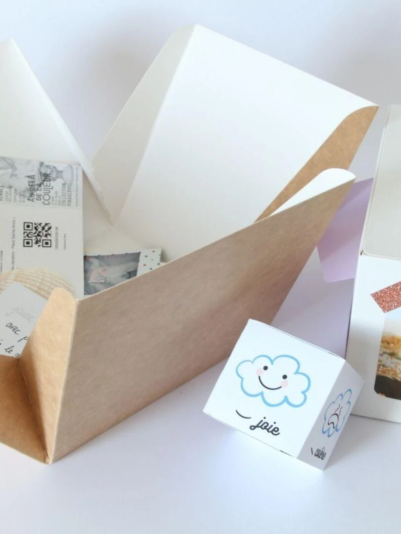 La boite à souvenirs de la famille Kit créatif sur les émotions N/A