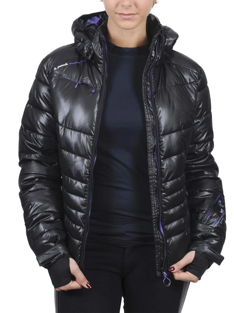 Doudoune de ski femme ALPINE   PEAK MOUNTAIN   Noir Noir