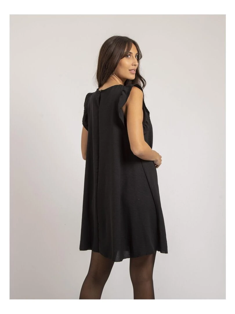 Robe courte INES   Noir