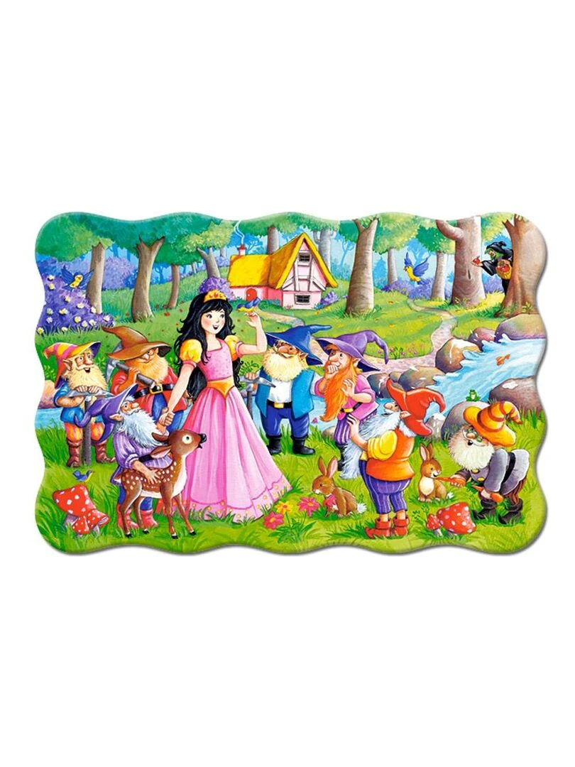 Puzzle 20 pièces : Blanche Neige et les sept nains N/A