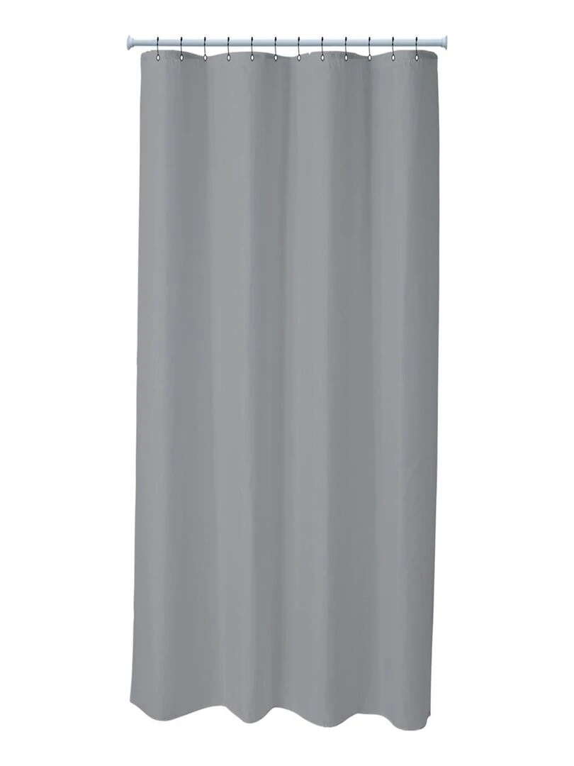 Guy Levasseur Rideau de douche uni 180 x 200cm Gris
