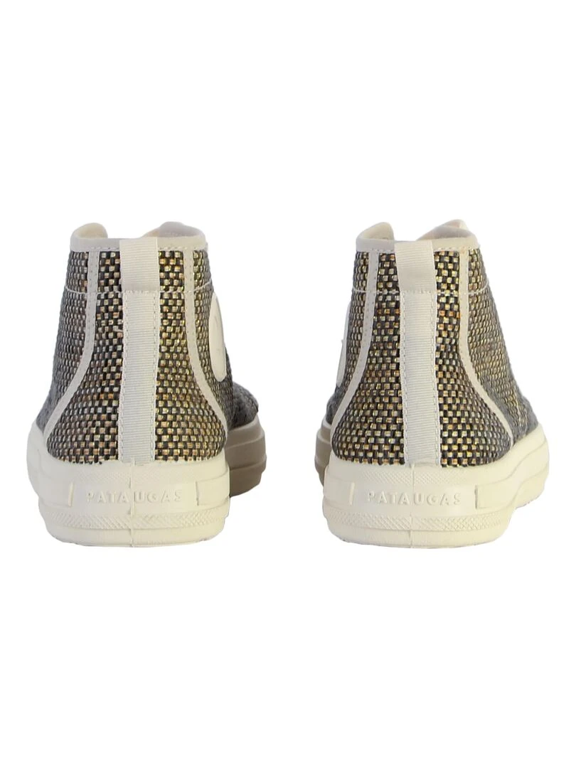 Basket à Lacet  Montante Pataugas Etche   Noir