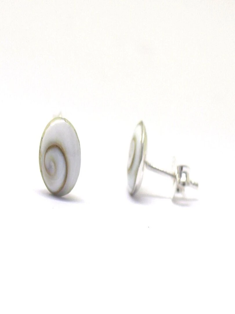 Boucles d'oreilles argent & sainte lucie Bijoucolor Blanc