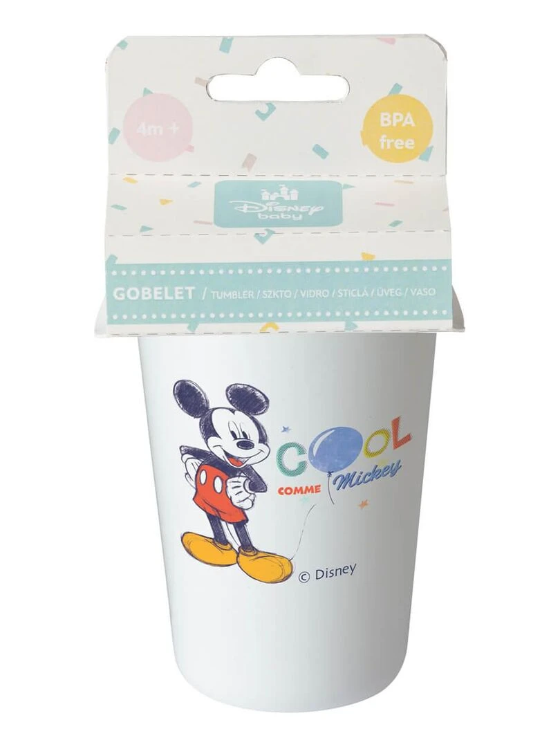 Gobelet bébé Bleu Multicolore Blanc