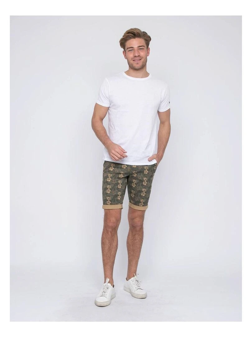 Bermuda chino motifs BOLMAK   Kaki