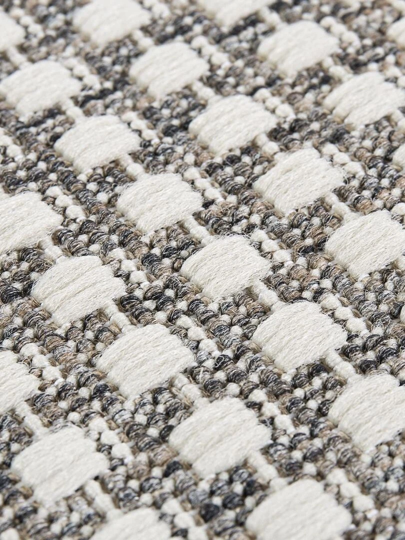 Tapis exterieur NOUCHY tissé OEKO TEX® Beige