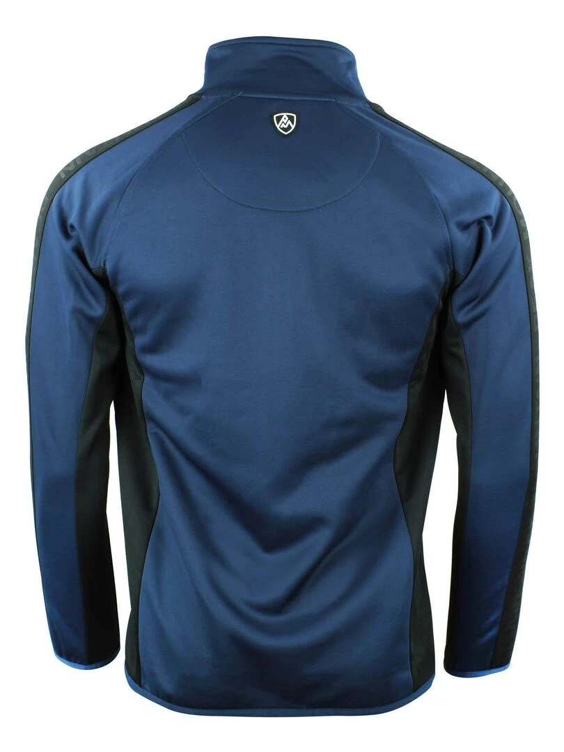 Blouson polarshell homme CEMON PEAK MOUNTAIN Bleu marine