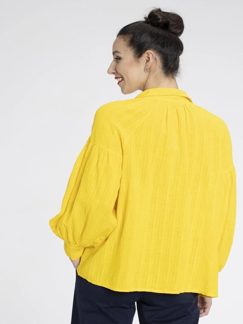 Chemisiers chemise COLINE Gérard Pasquier Jaune