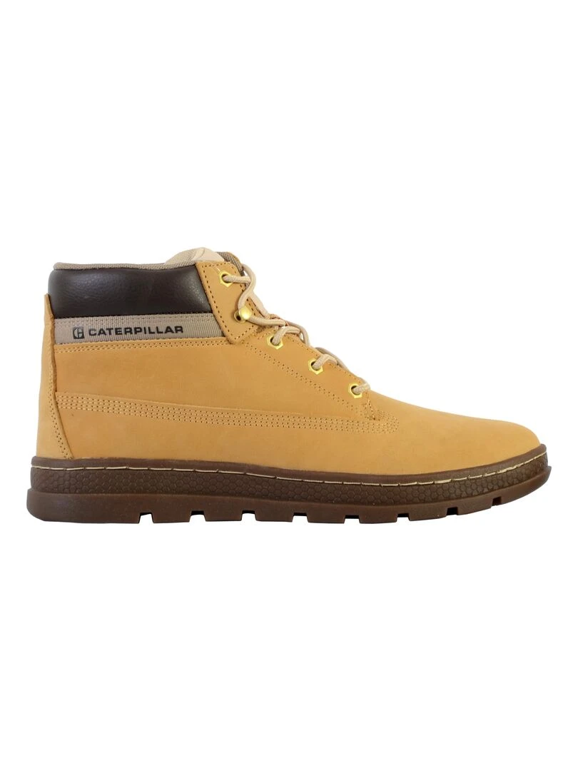 Boots Cuir Caterpillar Cite   Marron