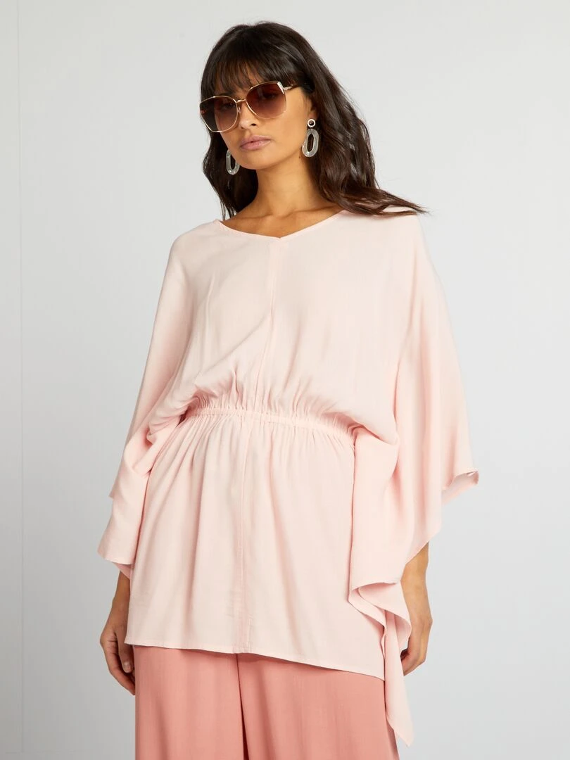 Blouse bohème   Rose