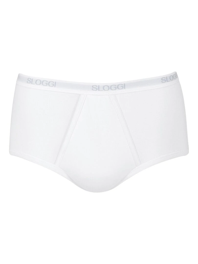 Lot de 3 slips ouverts maxi Sloggi® men    Damart   Blanc