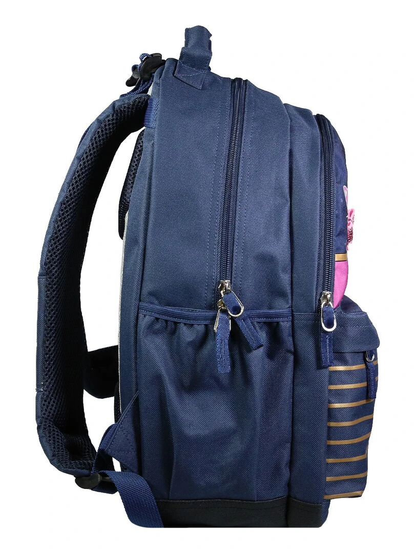 BAGTROTTER Sac à dos 2 compartiments Lili Lou X Phileas Bleu   Bleu