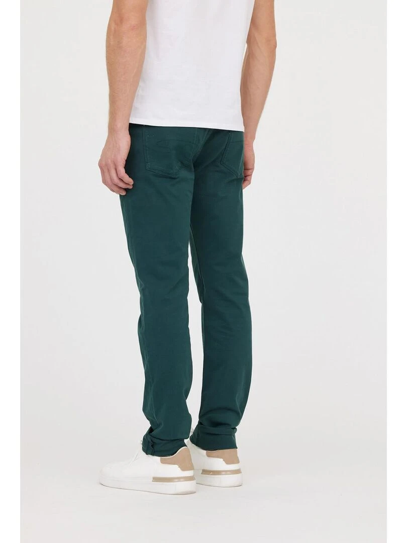 Lee Cooper   Pantalon coton straight LC126ZP 10395   Vert
