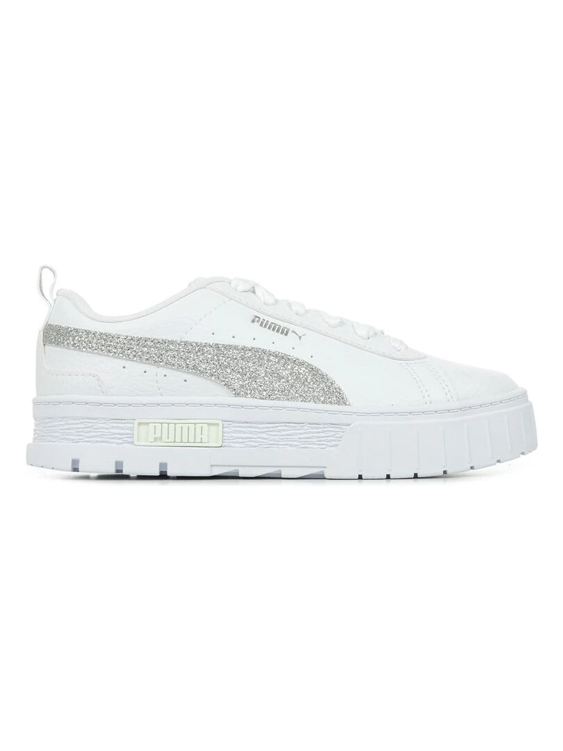 Baskets PUMA Mayze Glitter Ps Blanc