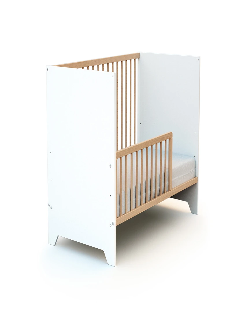 At4   Barrière De Lit Bébé 120cm   Marron clair