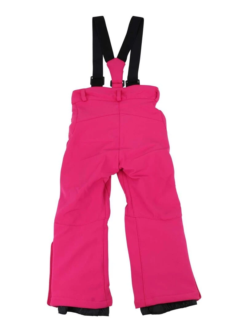 Pantalon de ski fille FAFUZZI PEAK MOUNTAIN Rose fushia