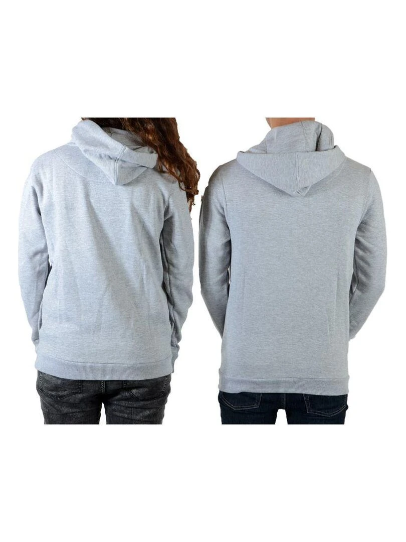 Sweat Little Eleven Paris Kate Moss HC Mixte Garçon  Fille  Gris Chiné   Gris