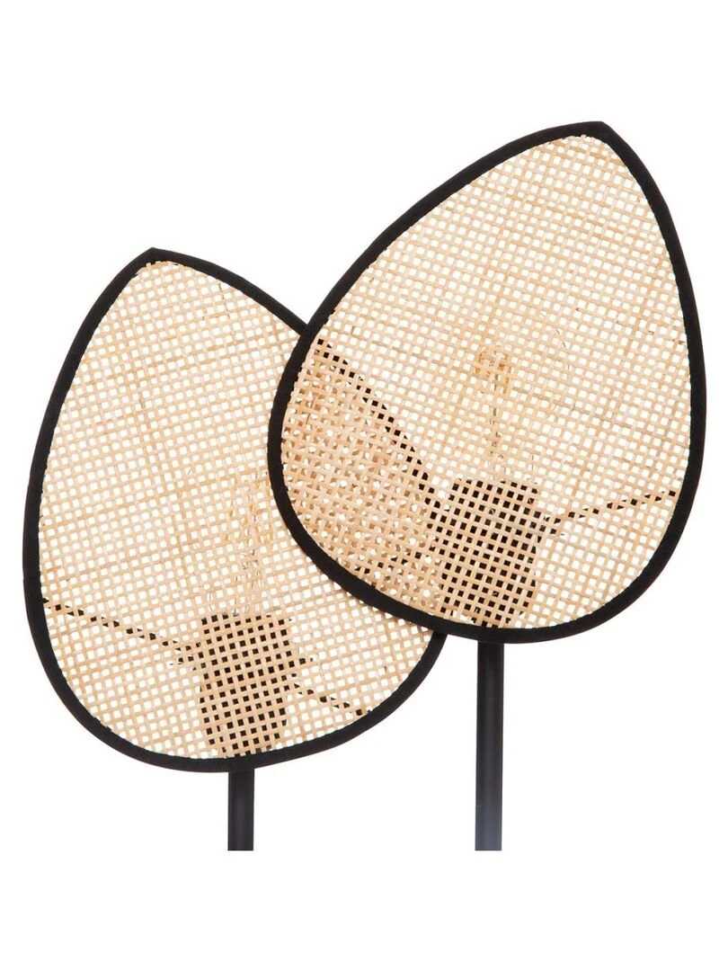 Lampe à poser Olme naturel H44   Beige