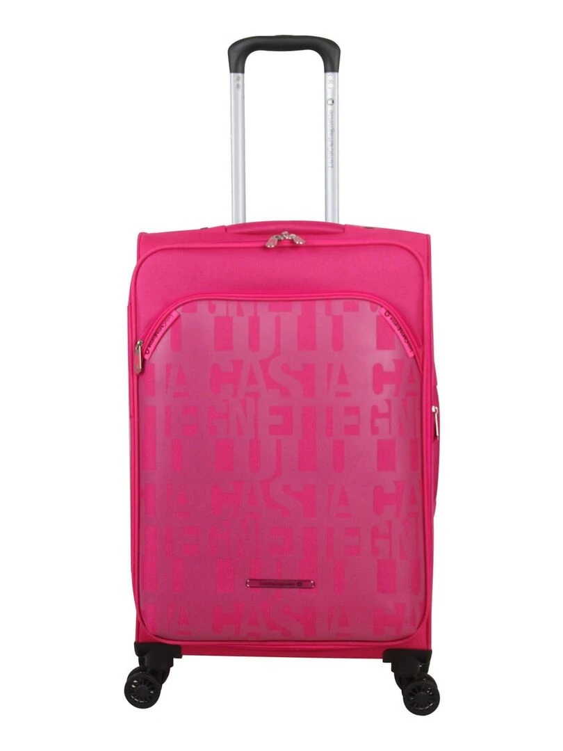 LULU CASTAGNETTE VALISE S STREET Rose fushia