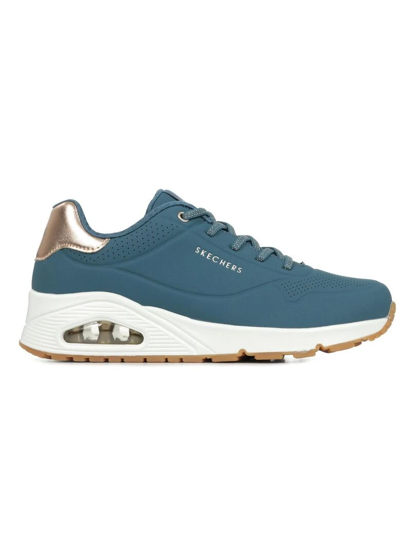 Baskets Skechers Uno Bleu marine