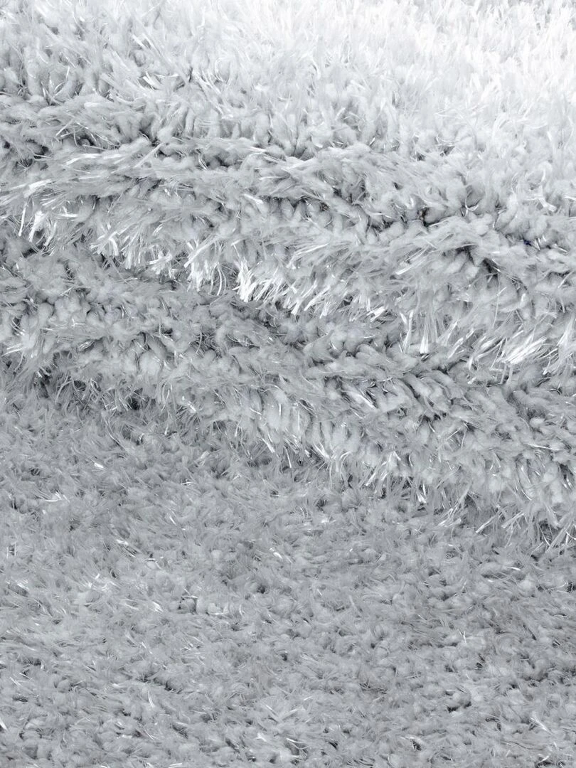 Tapis shaggy UNI A OEKO TEX® Argent