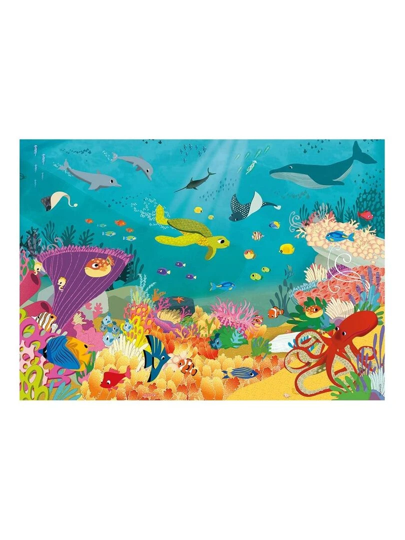 Puzzle 60P les animaux des oceans N/A