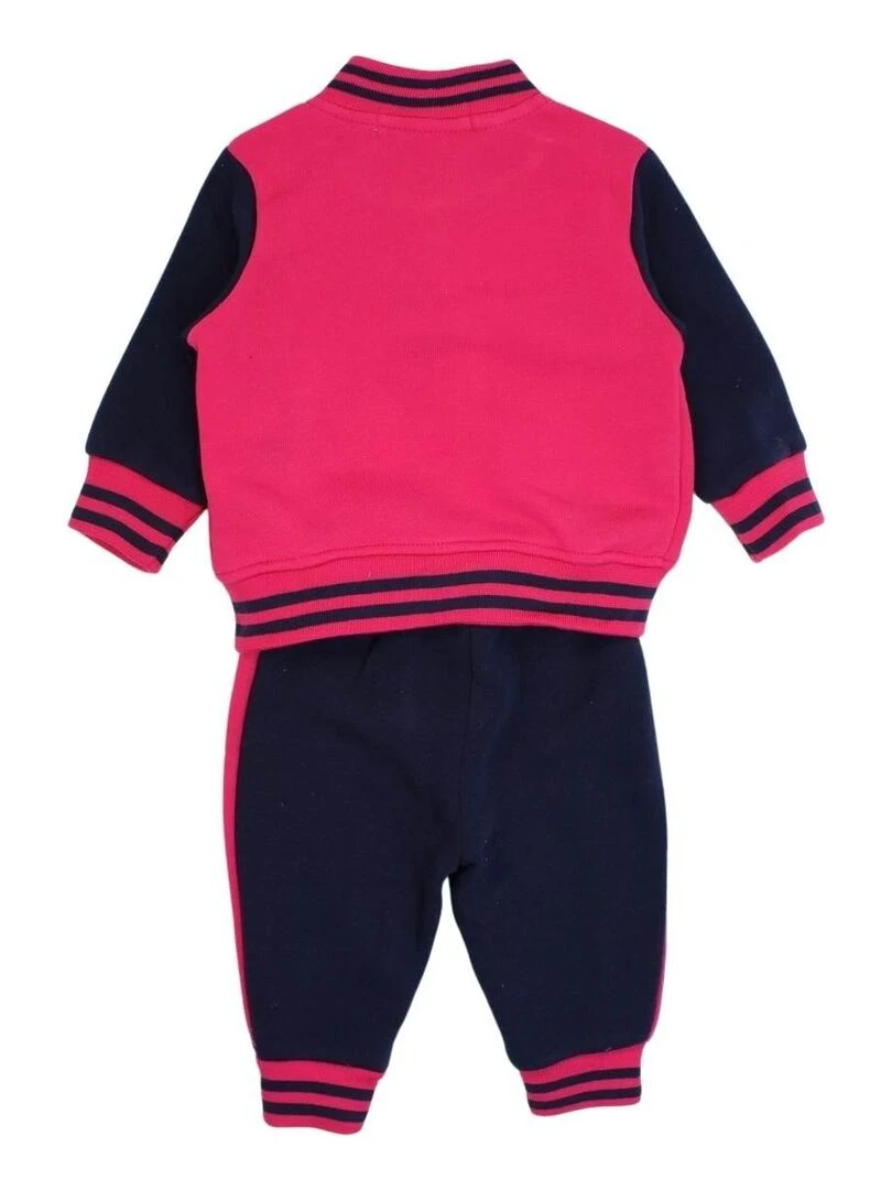 Lee Cooper Ensemble Veste sweat pantalon bébé fille Imprimé Lee Cooper Rose fushia