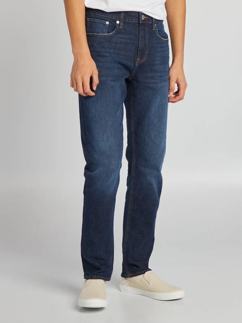 Jean slim à 5 poches   Brut