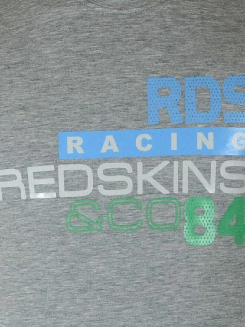 Tee Shirt Redskins Junior Lauter   Gris