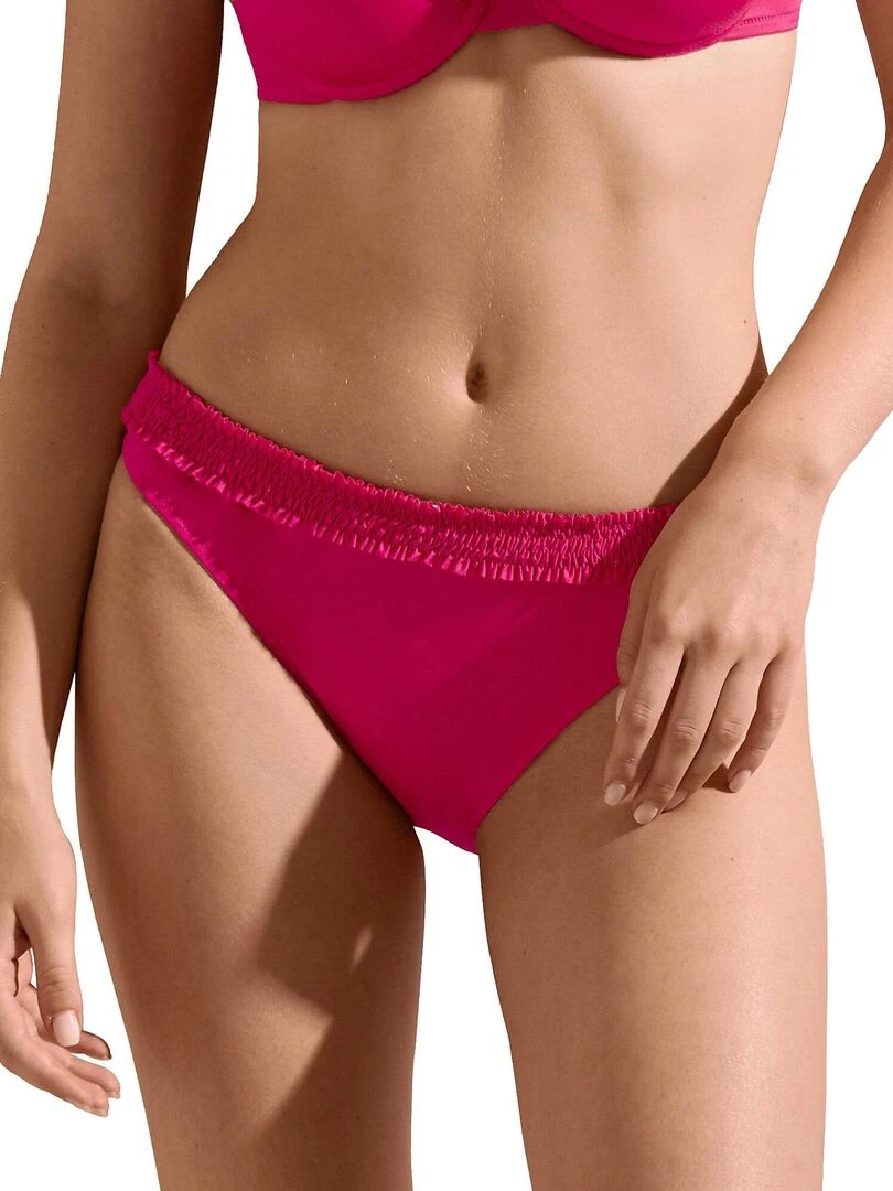 Bas maillot slip de bain Las Vegas Rose fushia
