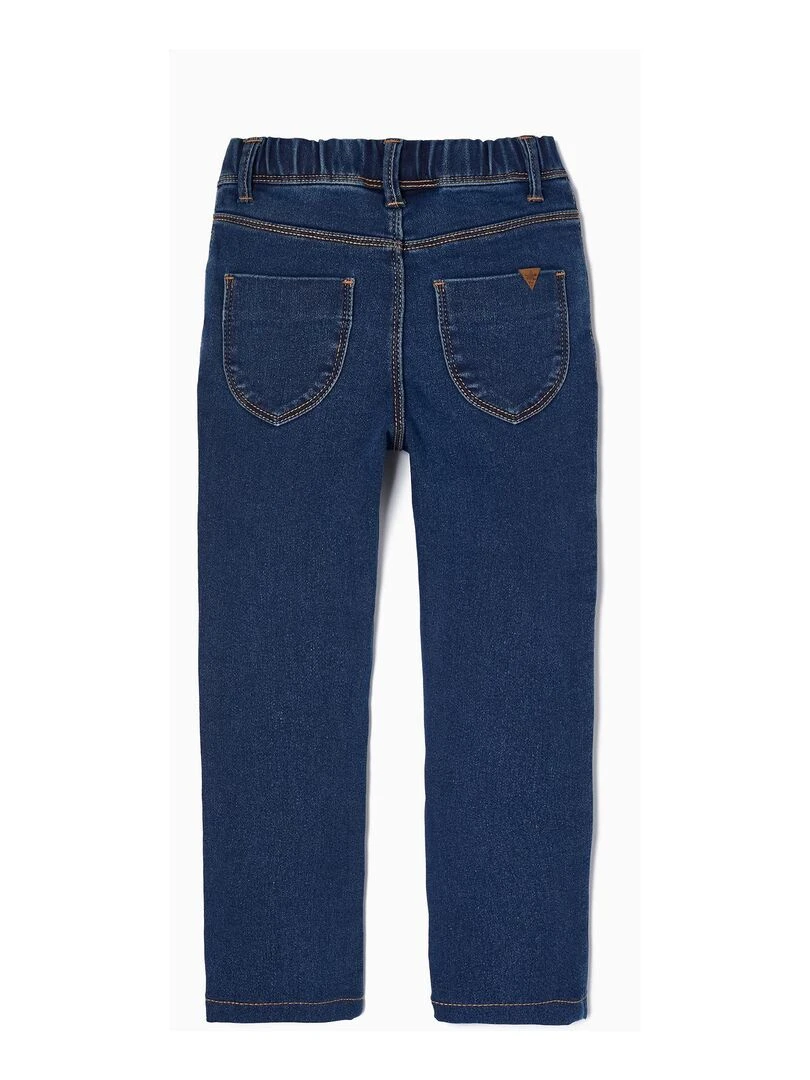 Jegging en Coton Fille READY PLAYER Bleu