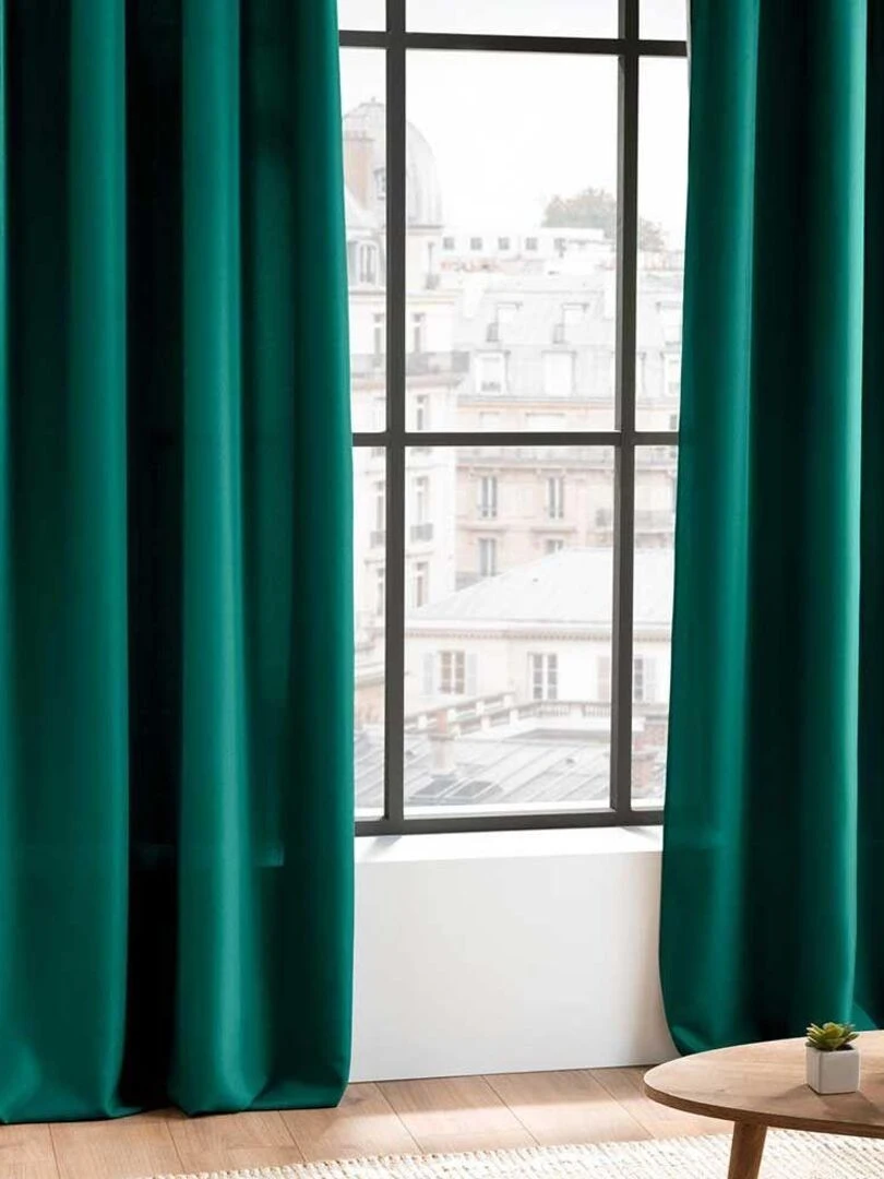 Rideau Essentiel Vert émeraude
