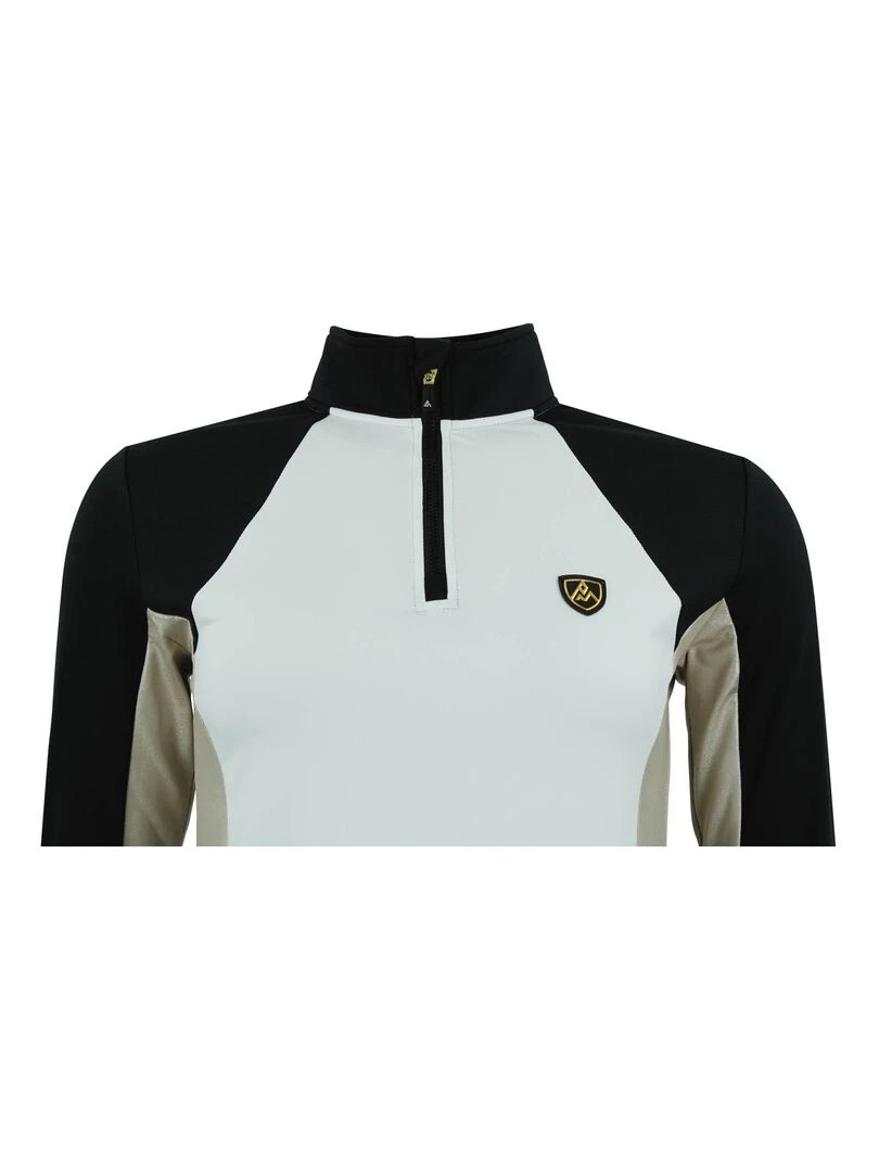 Top technique femme ANATH   Blanc Noir