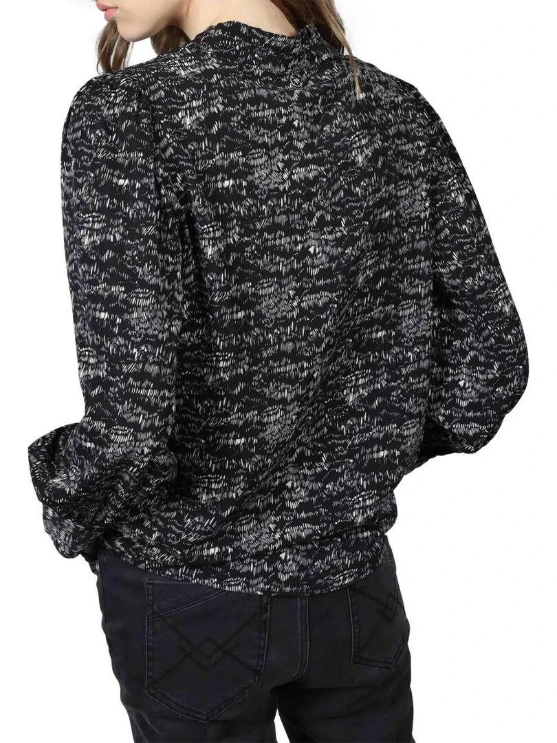 CHATTAWAK Chemise cintrée gris anthracite