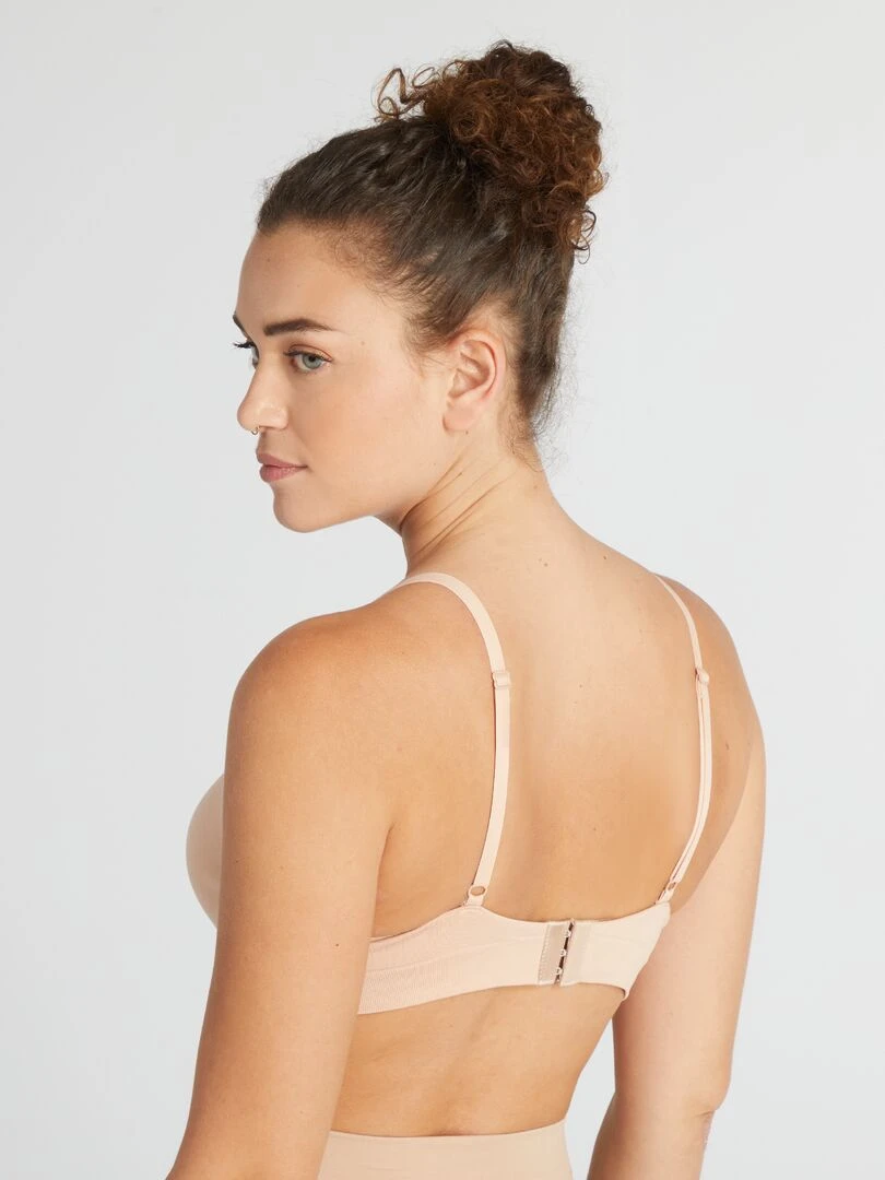 Soutien gorge effet push up   Rose