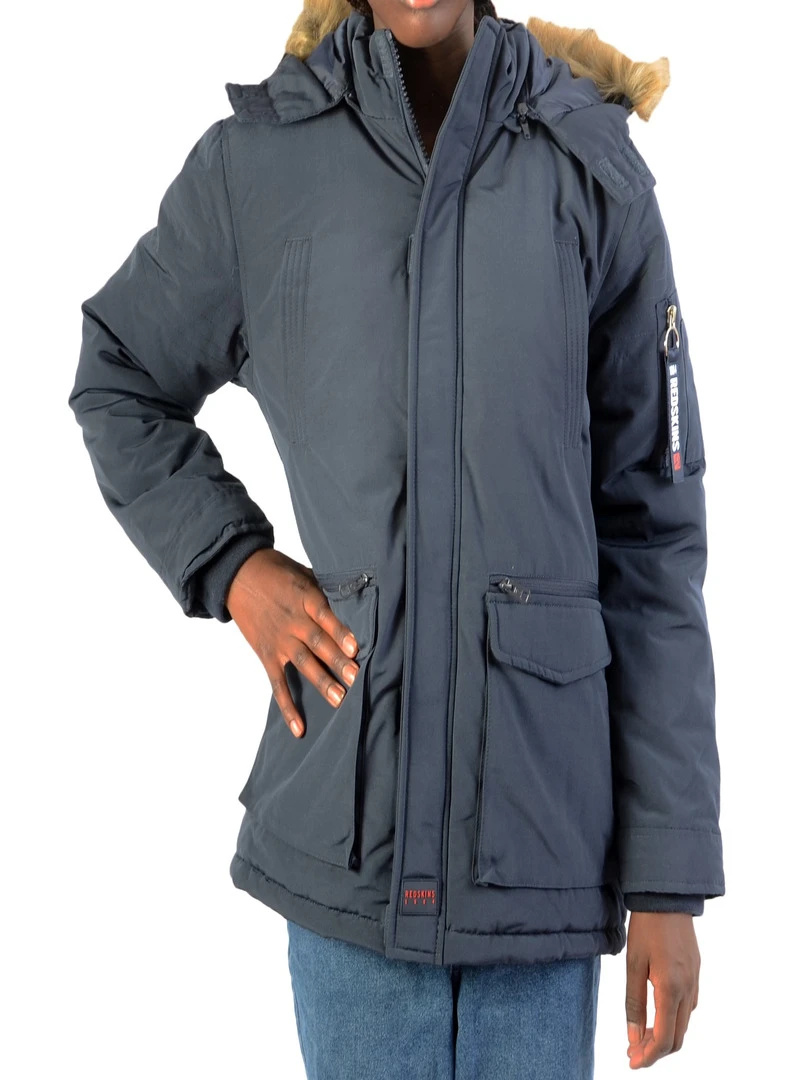 Parka Redskins Junior Imitation Fourure Angela Bleu