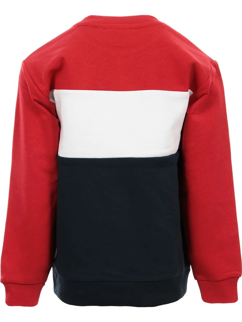 Kids Night Blocked Crew Sweat Bleu marine