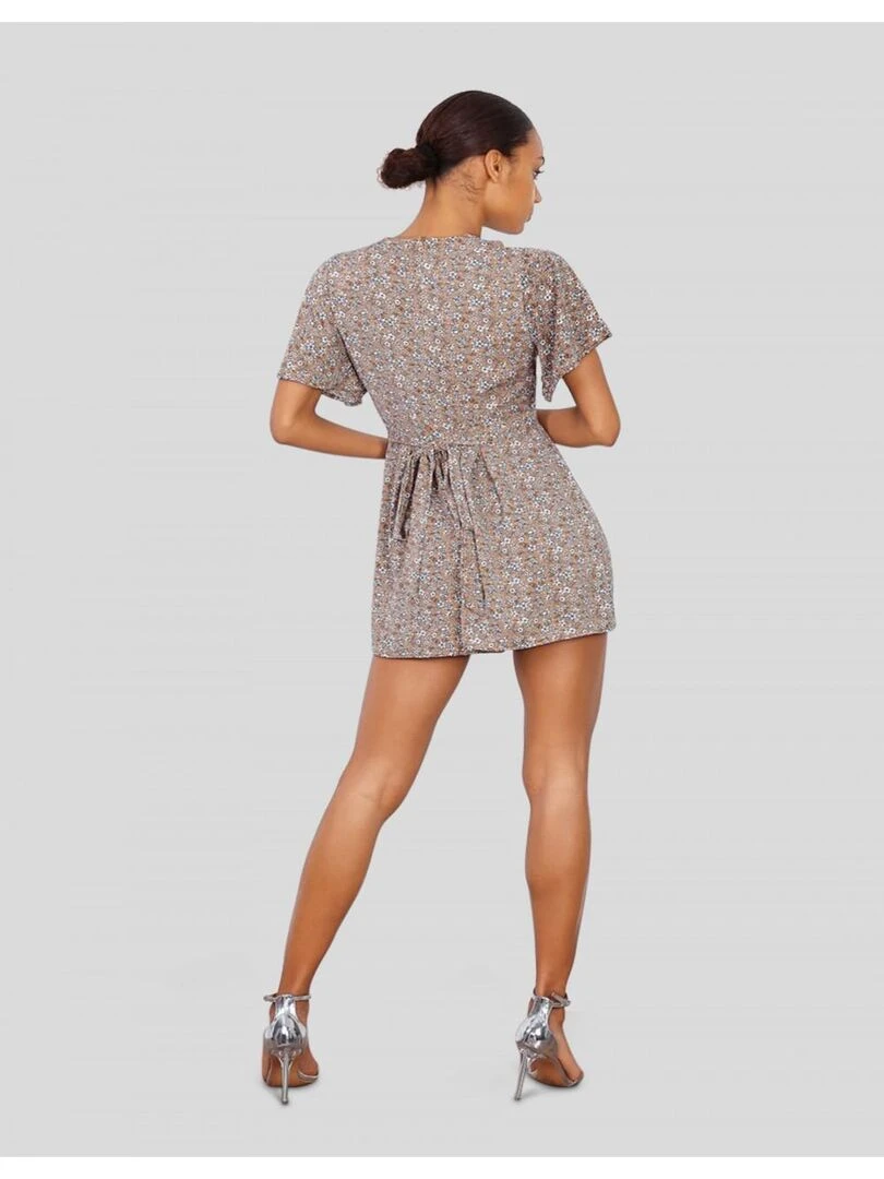 Robe courte Kebello   Beige