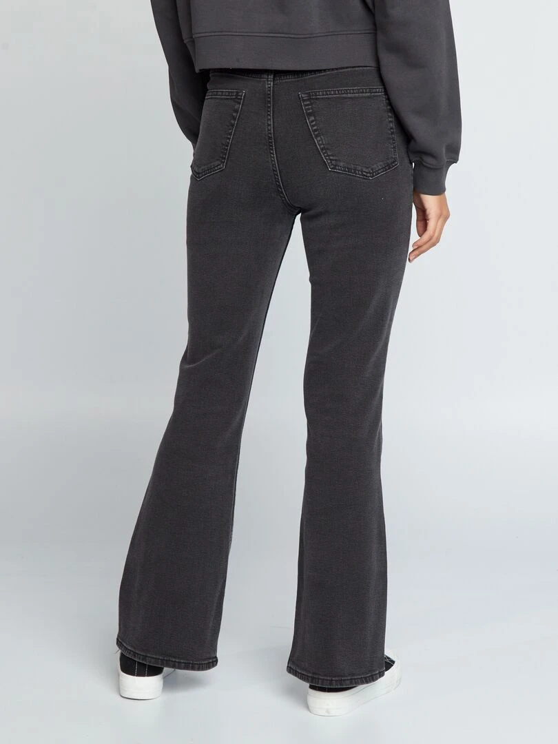 Jean flare/bootcut   5 poches   Noir