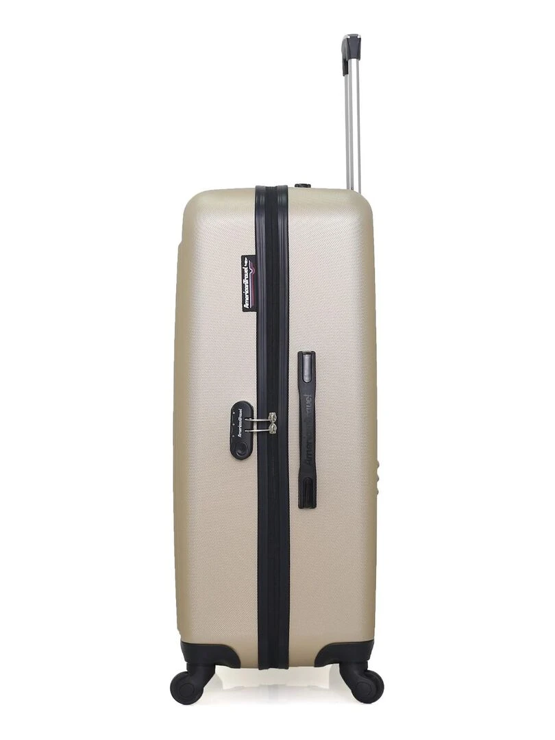 AMERICAN TRAVEL   SET DE 3 VALISES RIGIDES BROOKLYN   Beige