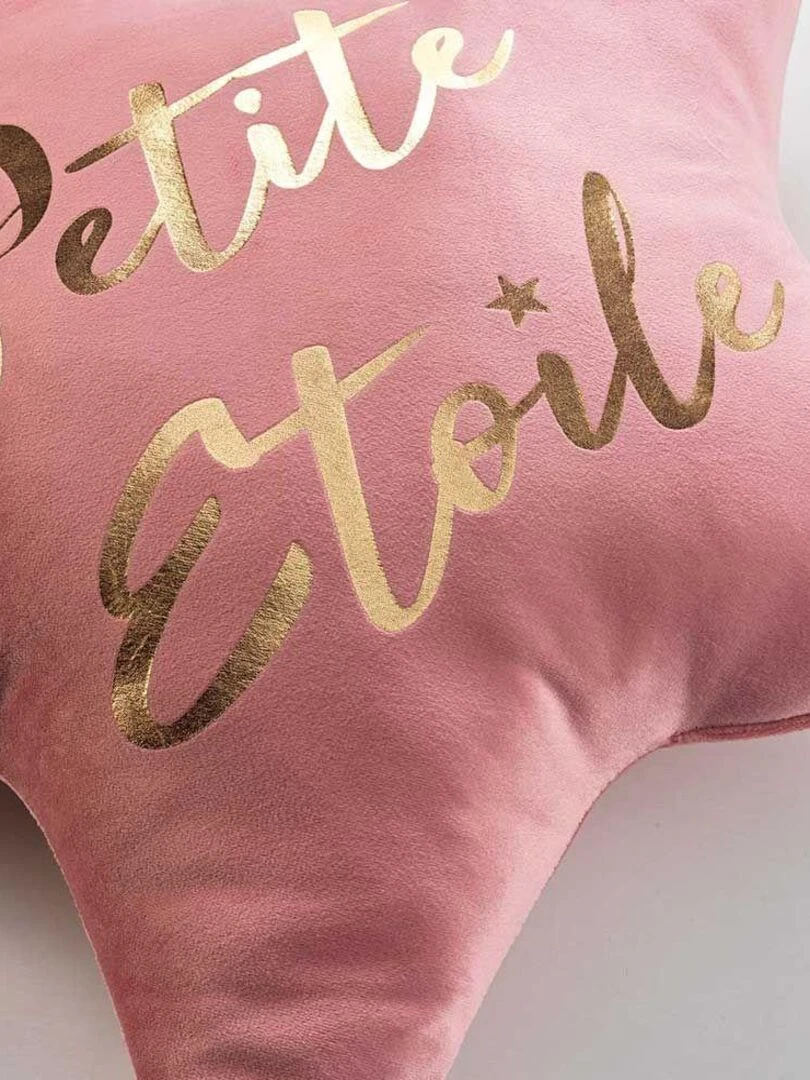 Coussin Petite étoile Rose